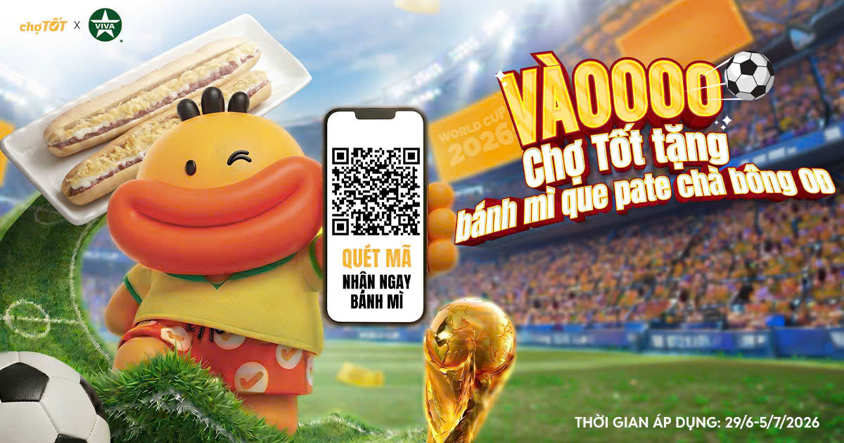 Khuyến mãi Chợ Tốt × Viva
