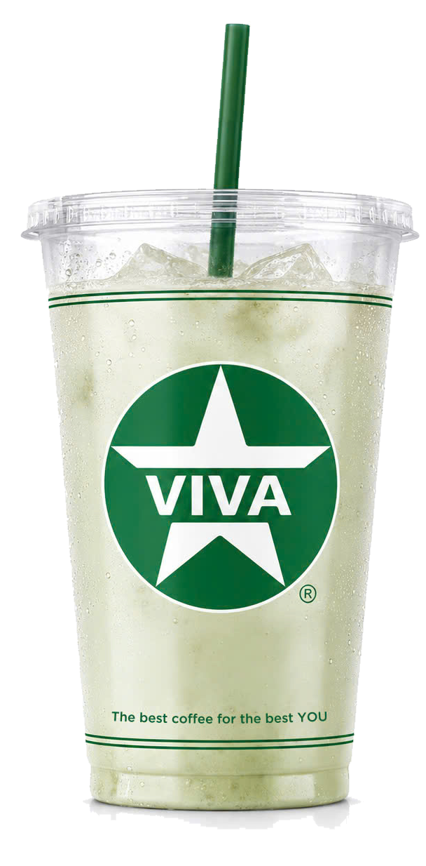 Ly Viva Star Coffee — mặt trước