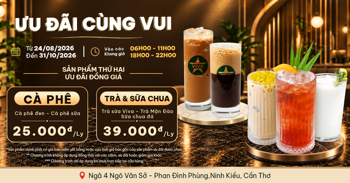 Khuyến mãi Viva Star Coffee