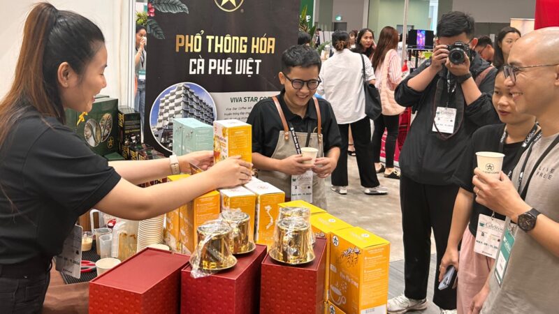 VIVA THAM DỰ SỰ KIỆN CAFESHOW 2024 TẠI SECC QUẬN 7