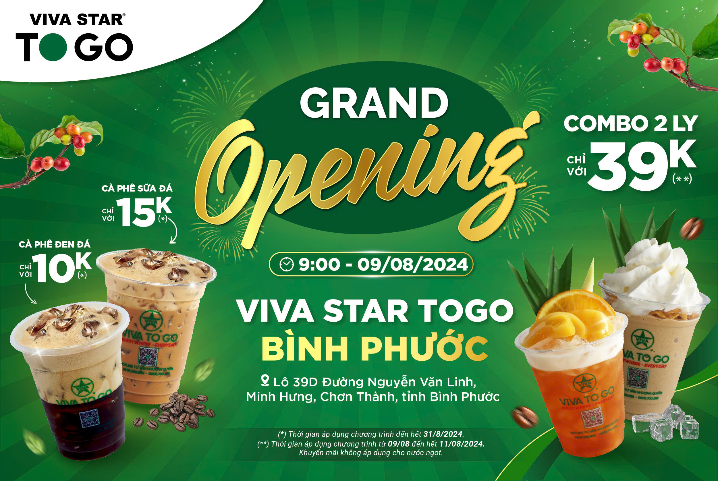 Read more about the article VIVA STAR TOGO BÌNH PHƯỚC KHAI TRƯƠNG, ƯU ĐÃI NGẬP TRÀN