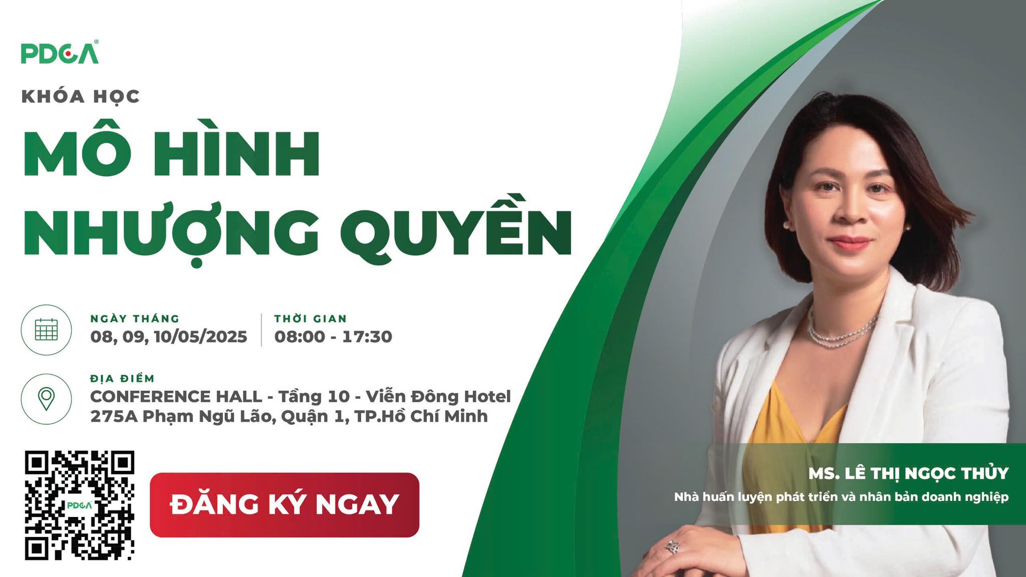 Read more about the article Khóa Học Mô Hình Nhượng Quyền (3 Ngày) – Kiến tạo tư duy hệ thống cho doanh nghiệp phát triển bền vững