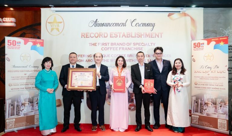 Viva Reserve xác lập Kỷ lục Việt Nam – Dấu mốc khẳng định vị thế tiên phong của cà phê Việt trên bản đồ thế giới